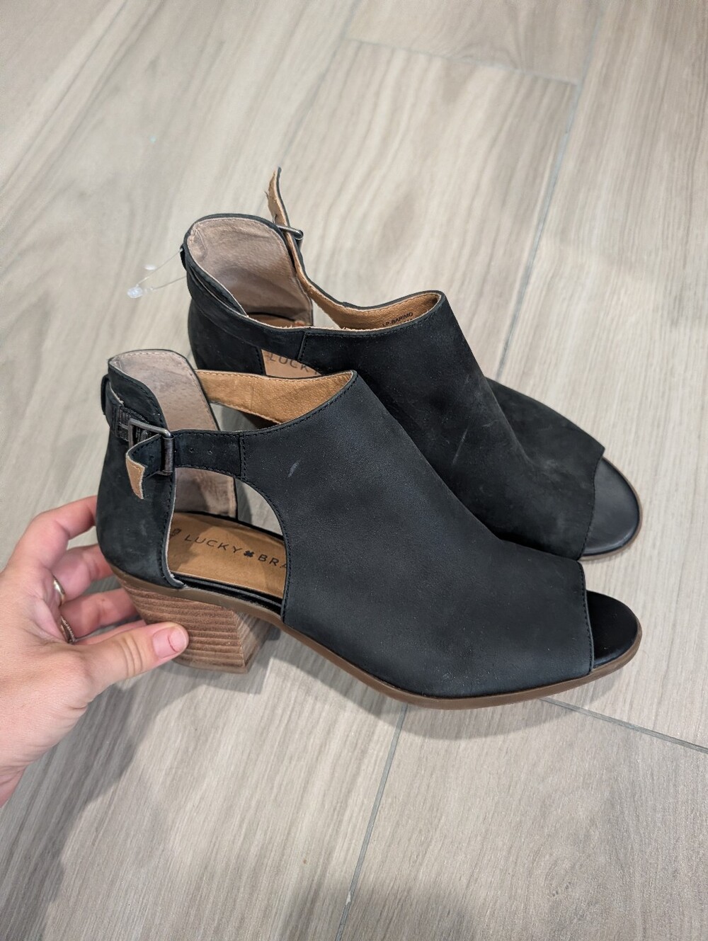 Lucky Brand Barimo Ankle Booties Size 9.5
